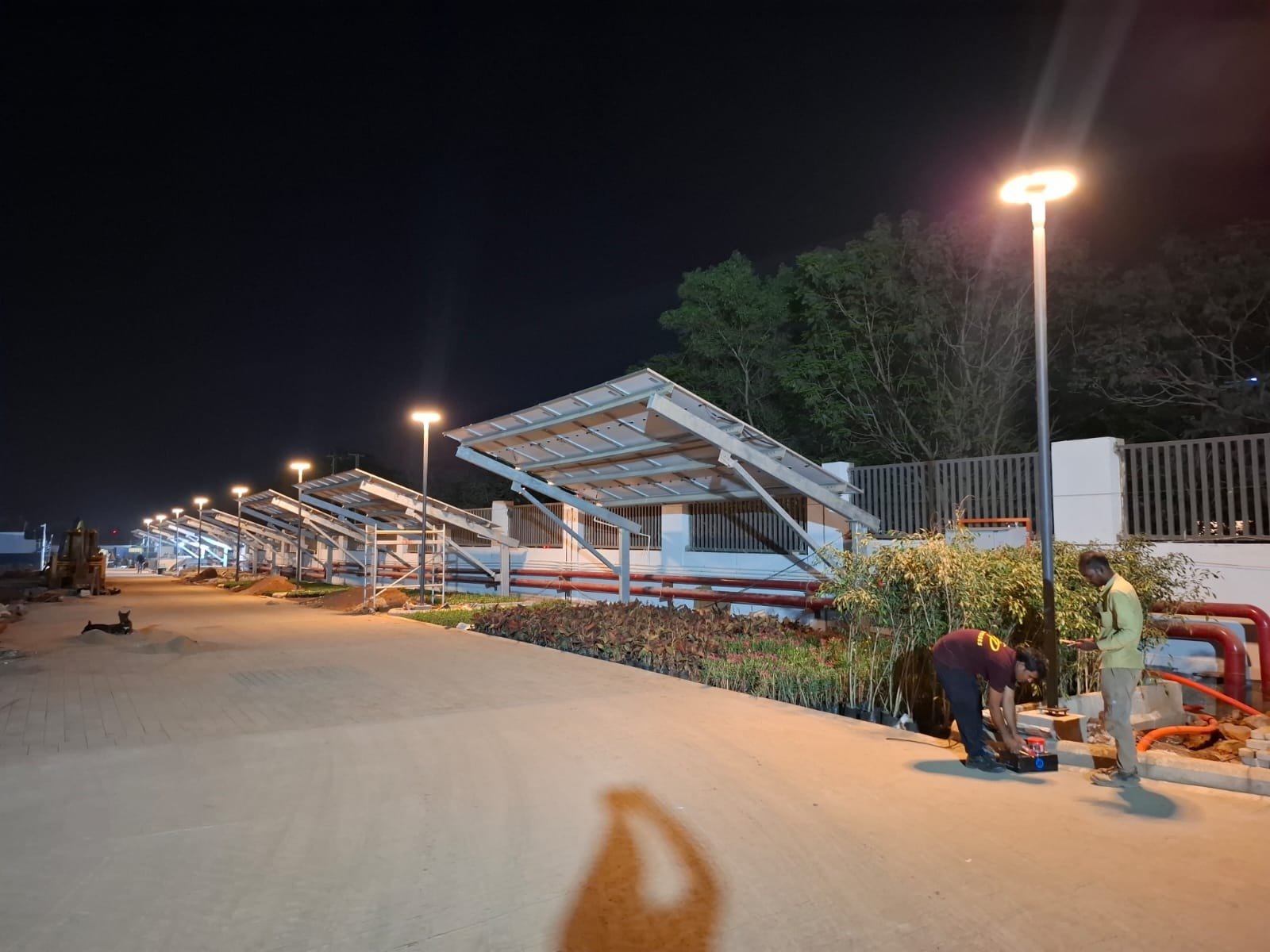 Basuaghai FSTP Electrical Work